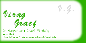 virag graef business card